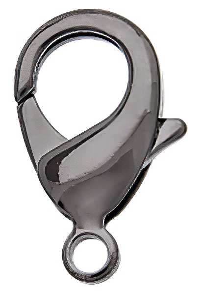 Lobster Clasp - 12mm  - Gunmetal (50)