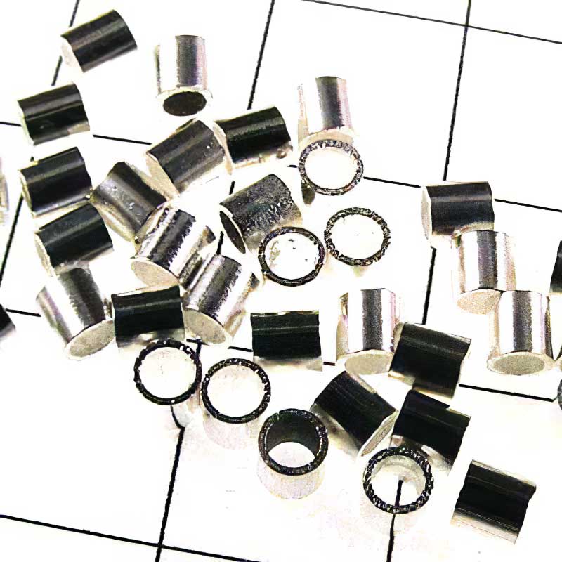 Crimp Tubes - Seamless - 1.5mm  - Silverplated (1.5 grams)