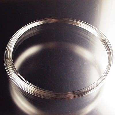 Memory Wire - 3.5in Necklace Memory Wire - Silverplated (.5 oz)