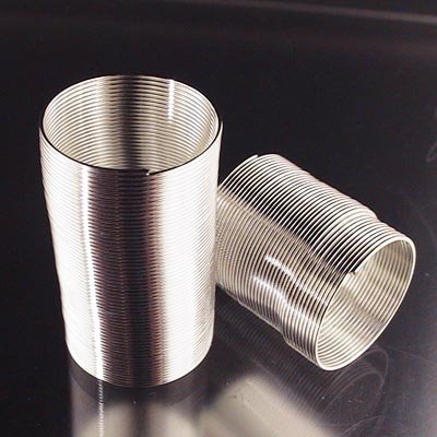 Memory Wire - .75in Ring Memory Wire - Silverplated (.5 oz)