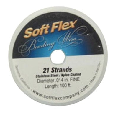 Softflex   .014 (Fine)/Silver Grey 100ft