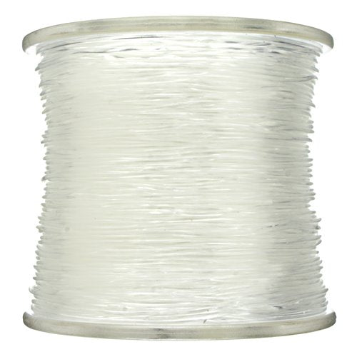 Stringing - 1mm x 100m Dazzle-It Stretch Bead Cord - Clear (Spool)