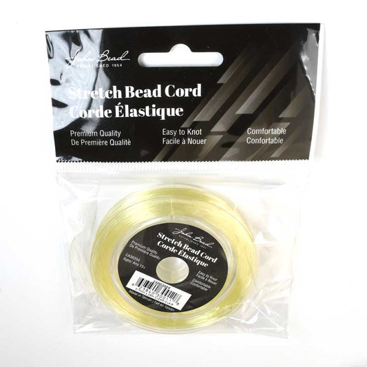 Stringing - .7mm x 25m - Stretch Bead Cord - Clear (Spool)