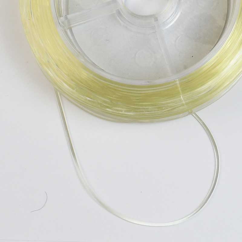 Stringing - .7mm x 25m - Stretch Bead Cord - Clear (Spool)