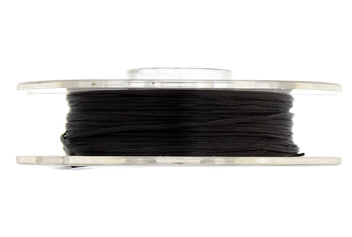 Stringing - .68mm x 10m Stretch Bead Cord - Black (Spool)