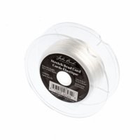 Stretch Bead Cord - .68mm   - White (50m Spool)