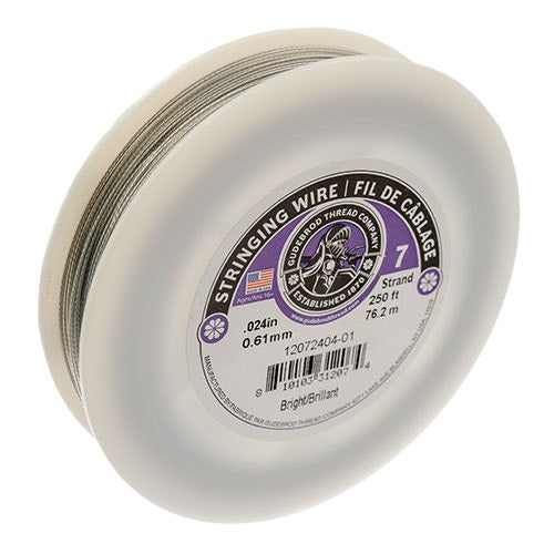Gudebrod 0.024in 7 Strand   Bright 250ft