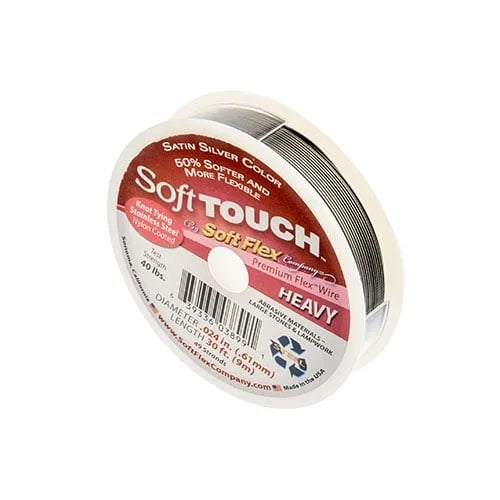 SoftTouch   .024" (Heavy)/Silver Grey 30ft