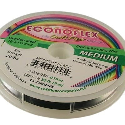 Econoflex   .019 (Medium)/Black 30ft