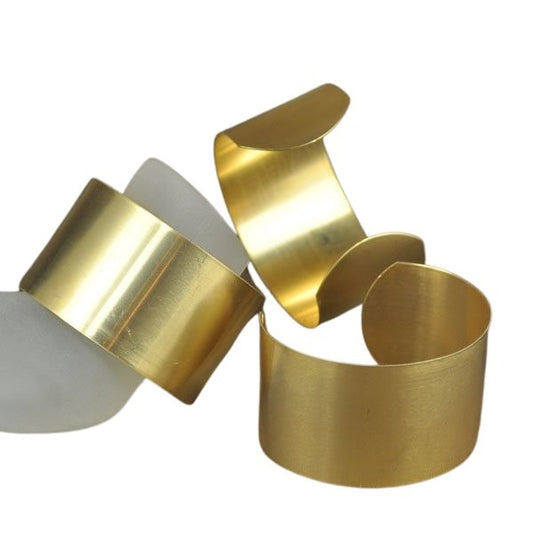 Findings - 1.5in - Cuff Bracelet - Brass