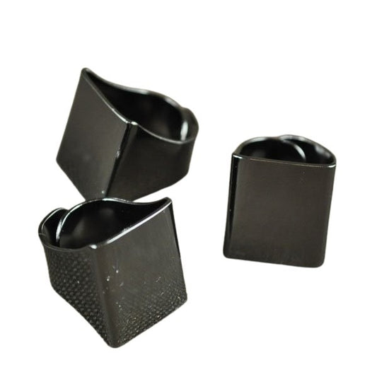 Findings - Flat Scarf Ring - Gunmetal