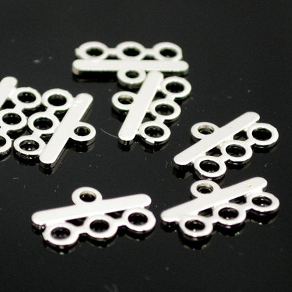 Connector - 1:3 Lightweight Multistrand - Silvertone