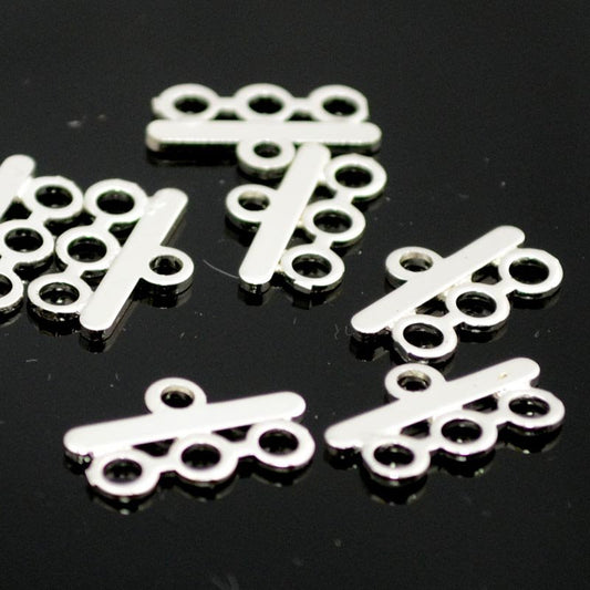 Connector - 1:3 Lightweight Multistrand - Silvertone