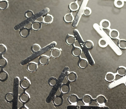 Connector - 1:3 Lightweight Multistrand - Silvertone