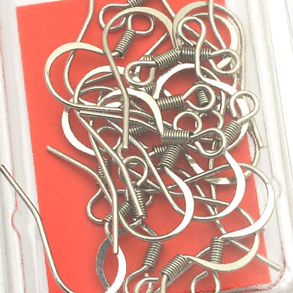 Earring - 14mm French Style Classic Fishhook - Stainless Steel (20)