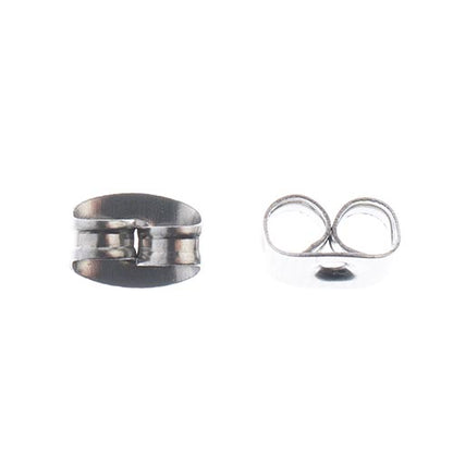 Earring -  Earring Clutch - Stainless Steel (50)