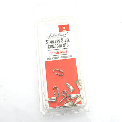 Snap Bail  - 9mm - Stainless Steel (10)