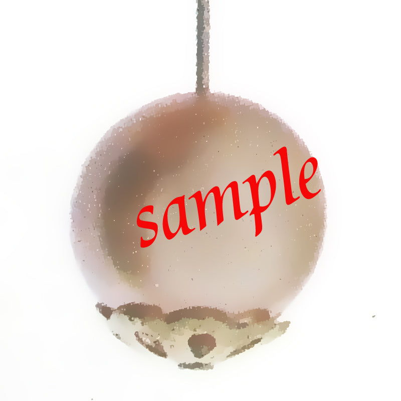 Bead Cap Classic Lacey - 8mm - Stainless Steel (24)