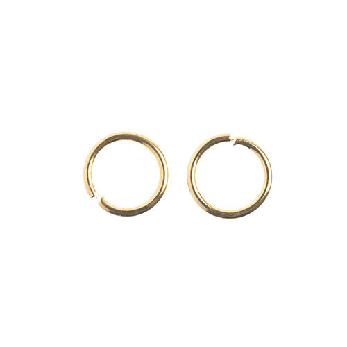 Must-Have Finding - 6mm Jump Ring - Gold (142pcs)