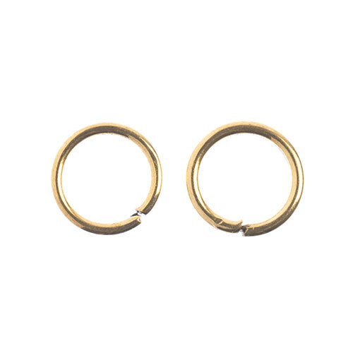 Must-Have Finding - 6mm Jump Ring - Antique Gold (142pcs)