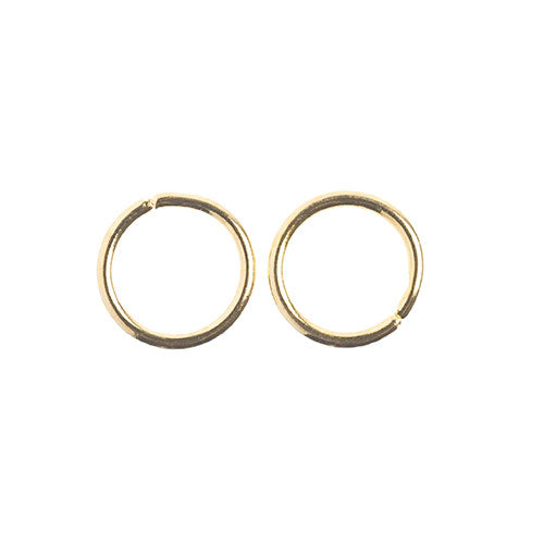 Must-Have Finding - 8mm Jump Ring - Gold (118pcs)