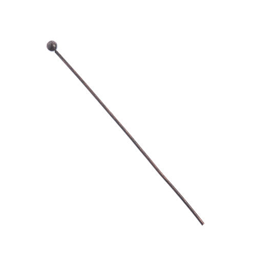 Must-Have Finding - 1.5in /24ga - Ball Head Pins - Antique Copper (76pcs)