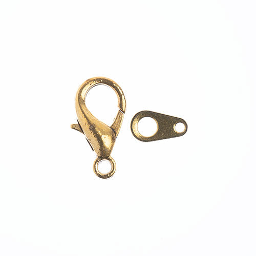 Must-Have Finding - 15mm Lobster Clasp Set - Antique Gold (6pcs)