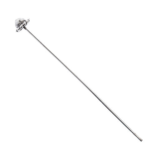 Must-Have Finding - 2in Head Pins Fancy - Antique Silver (6pcs)