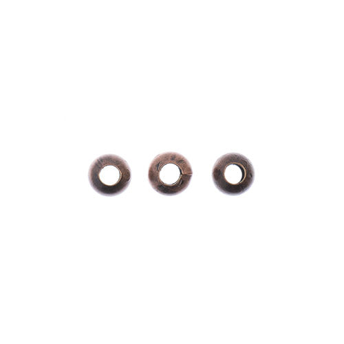 Must-Have Finding - 3mm - Metal Spacer Bead - Antique Copper (165pcs)