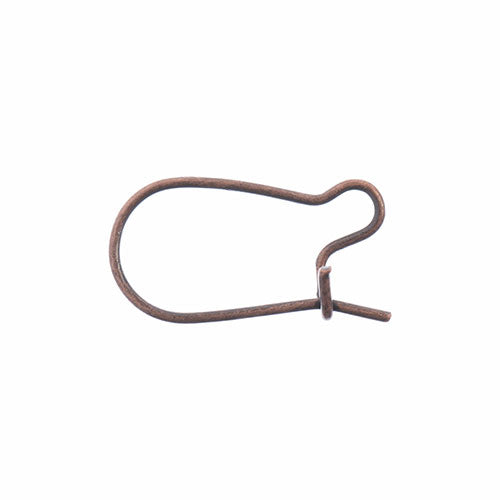 Must-Have Finding - 19x10mm - Earwire Kidney - Antique Copper (46pcs)