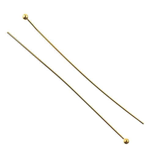 Must-Have Finding - 2in /22ga Ball Head Pins - Gold (60pcs)