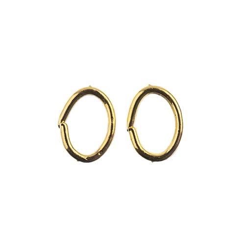 Must-Have Finding - 6x5mm Jump Ring Oval - Gold (98pcs)