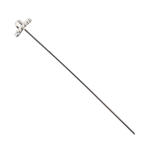 Must-Have Finding - 2in Head Pins Fancy - Silver (6pcs)