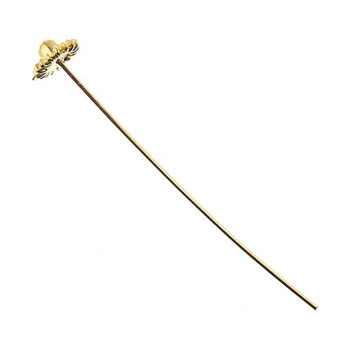 Must-Have Finding - 2in Head Pins Fancy - Gold (6pcs)