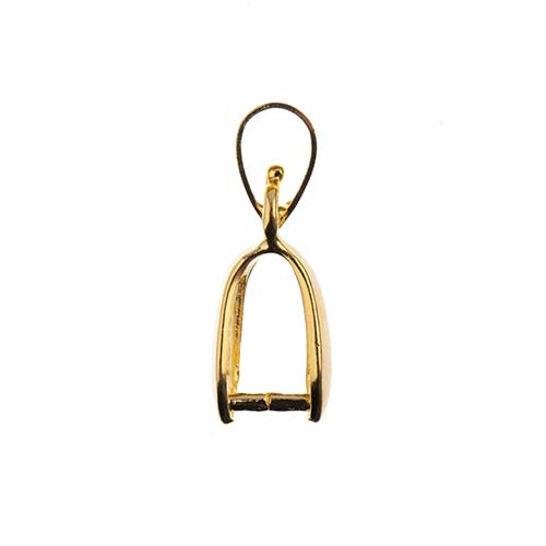 Must-Have Finding - 22mm Dangle Pinch Bail - Gold (2pcs)