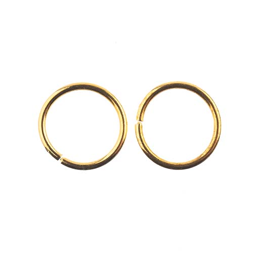 Must-Have Finding - 10mm Jump Ring - Gold (100pcs)