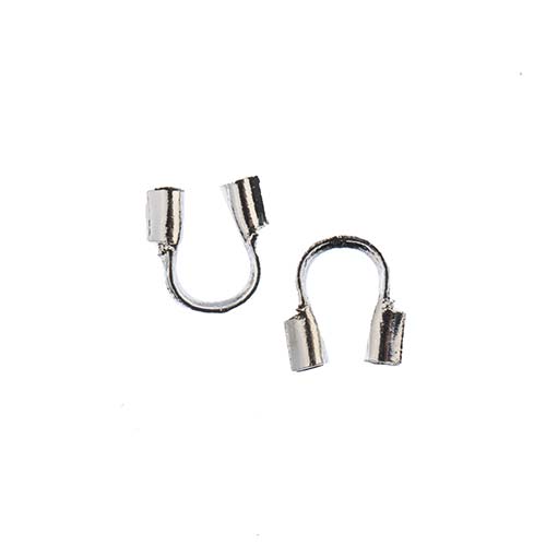 Must-Have Finding - Wire Guardian for Beading Wire up to .024in - Silverplated (