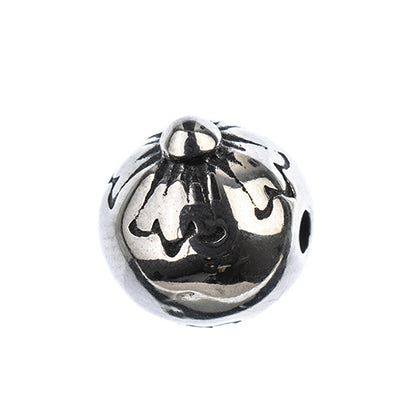 Bead - 10mm Side Daisy - Stainless Steel (5)