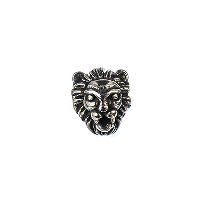 Bead -  Wild Beast Head - Stainless Steel