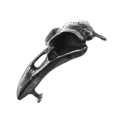 Clasp -  Bird Skull - Stainless Steel