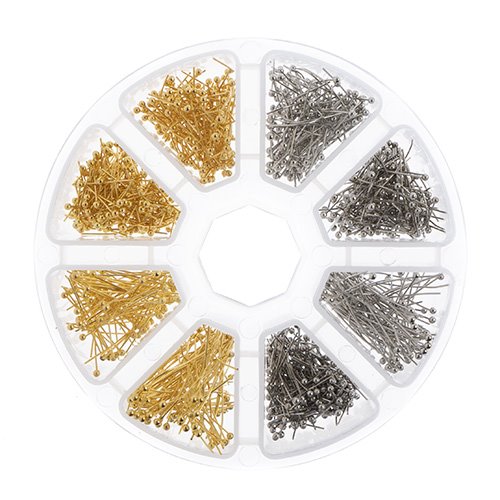 Headpins -  Ball - Assorted Colors (Pack)