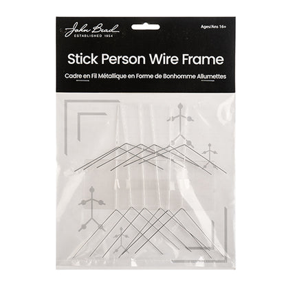 Wire Frame Armature Form - 6in Stick Figure (6pcs)
