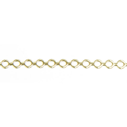 Separator/Connector -  Multi Hole Coupling Bar - Gold Plated