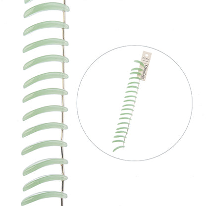 Long Leaf - Opaque Green (7in Strand)