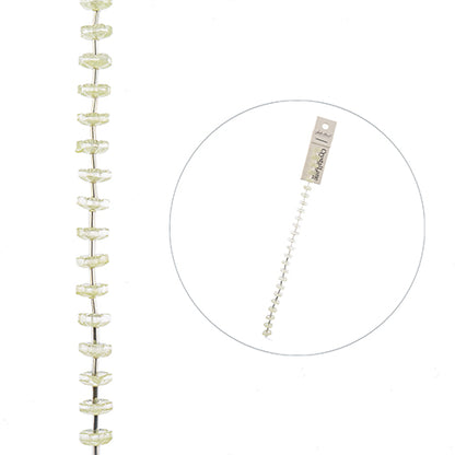 Flower Cap - Opaque Green (7in Strand)