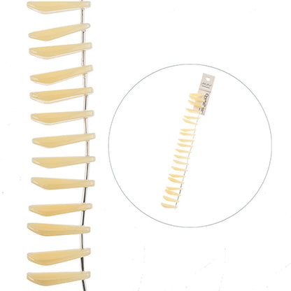 Long Petal - Opaque Yellow (7in Strand)