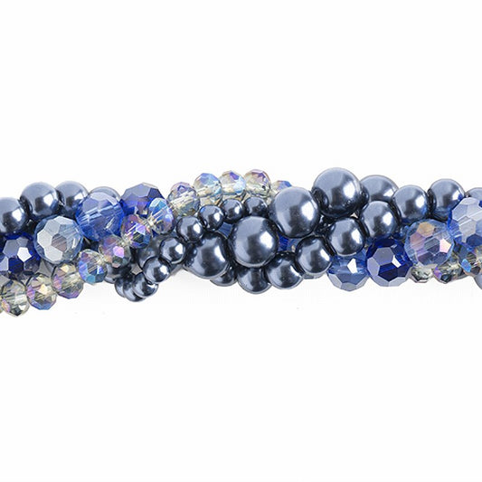 Bead Mix -  Crystal Lane Twisted Bead Strands - Forget-Me-Knot (Pack)