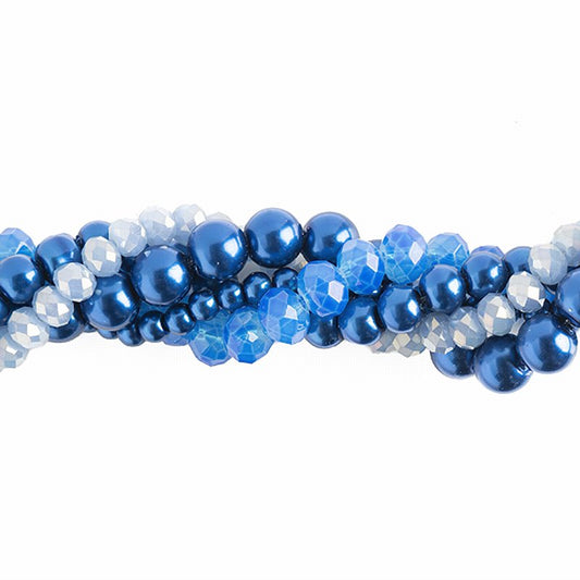 Bead Mix -  Crystal Lane Twisted Bead Strands - Arrowwood Viburnum (Pack)