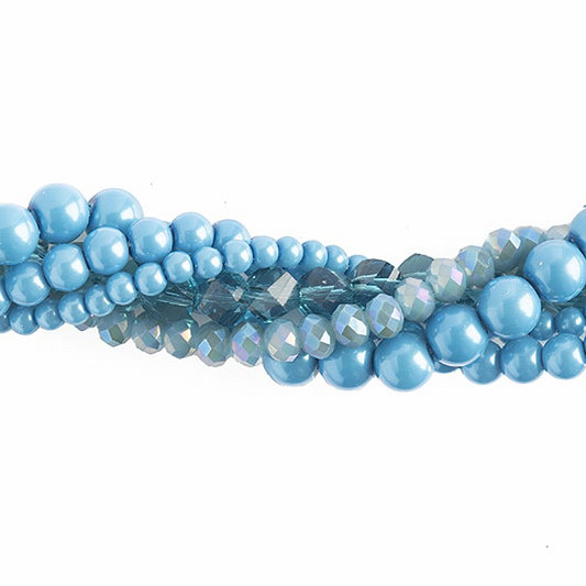 Bead Mix -  Crystal Lane Twisted Bead Strands - Bird Bill Dayflower (Pack)