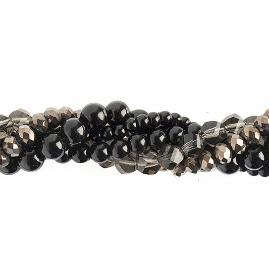 Bead Mix -  Crystal Lane Twisted Bead Strands - Bat Orchid (Pack)